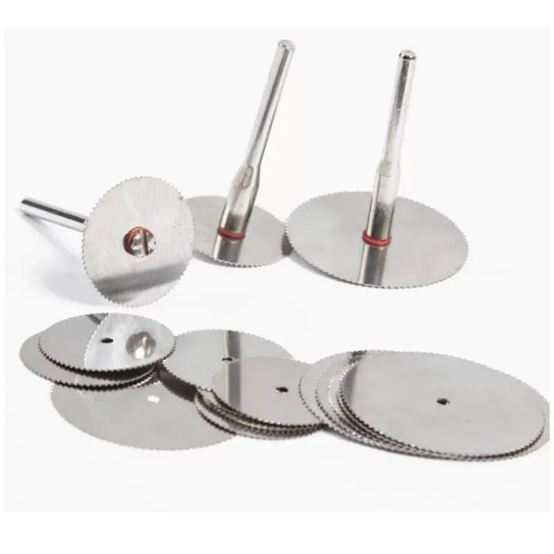 Cordless Rotary Tool Kit Accessories - 11PCS Kit Mini Circular Saw Blade