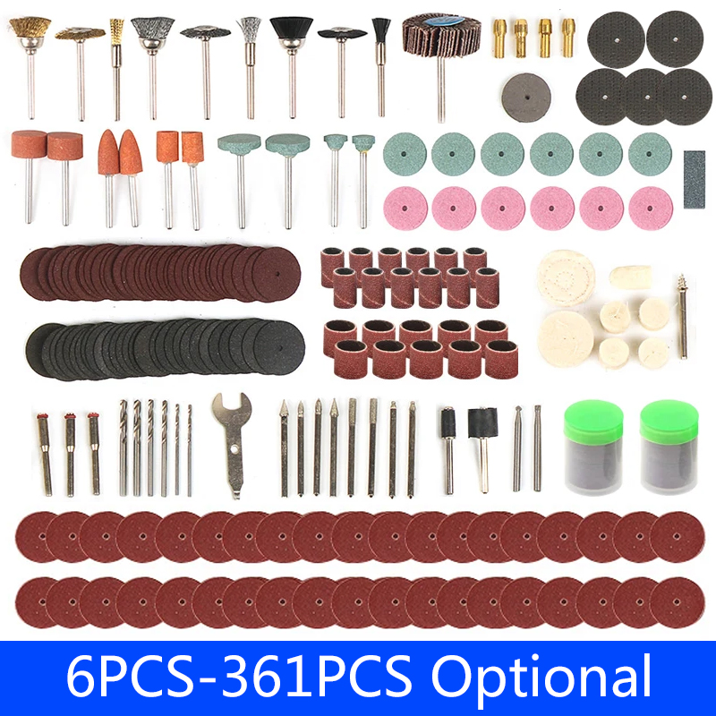 6PCS-361PCS Engraving Accessor - Cordless Rotary Tool Kit Accessories 评论和价格