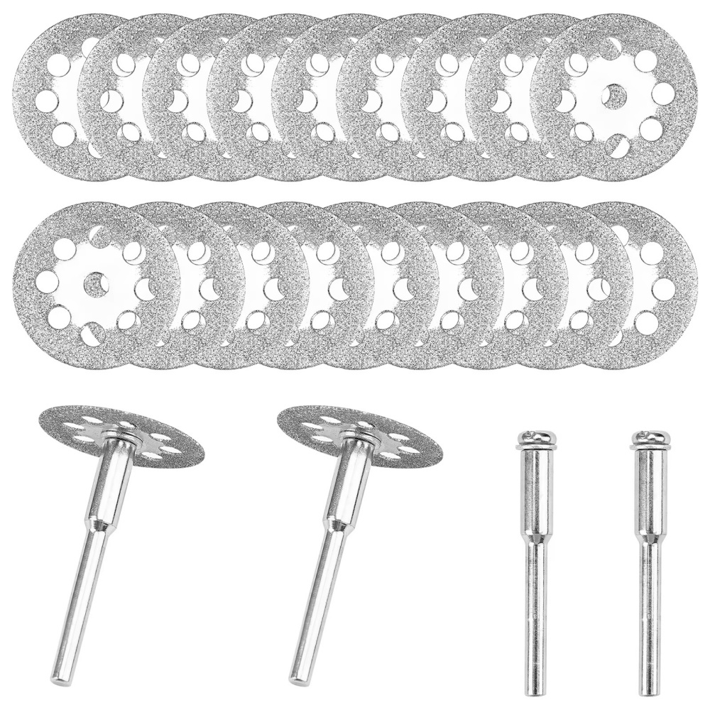 12Pcs/set Diamond Slice Diamon - Cordless Rotary Tool Kit Accessories 评论和价格