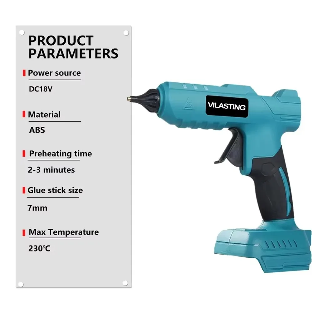 100W Cordless Hot Melt Glue Gu - Hot Melt Glue Gun Cordless 评论和价格