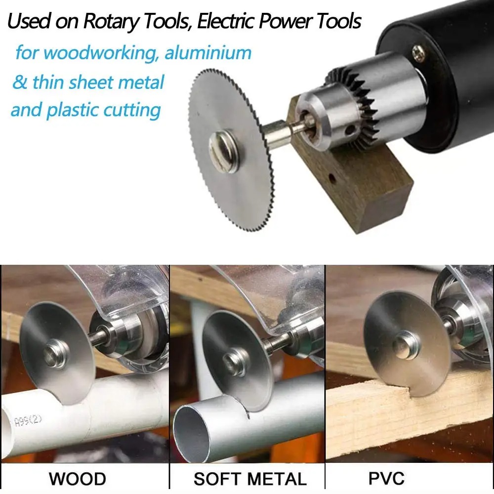 6Pcs HSS Circular Saw Blade Ro - Cordless Rotary Tool Kit Accessories 评论和价格