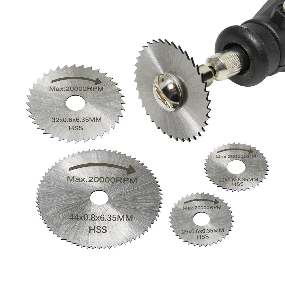 6Pcs HSS Circular Saw Blade Ro - Cordless Rotary Tool Kit Accessories 评论和价格