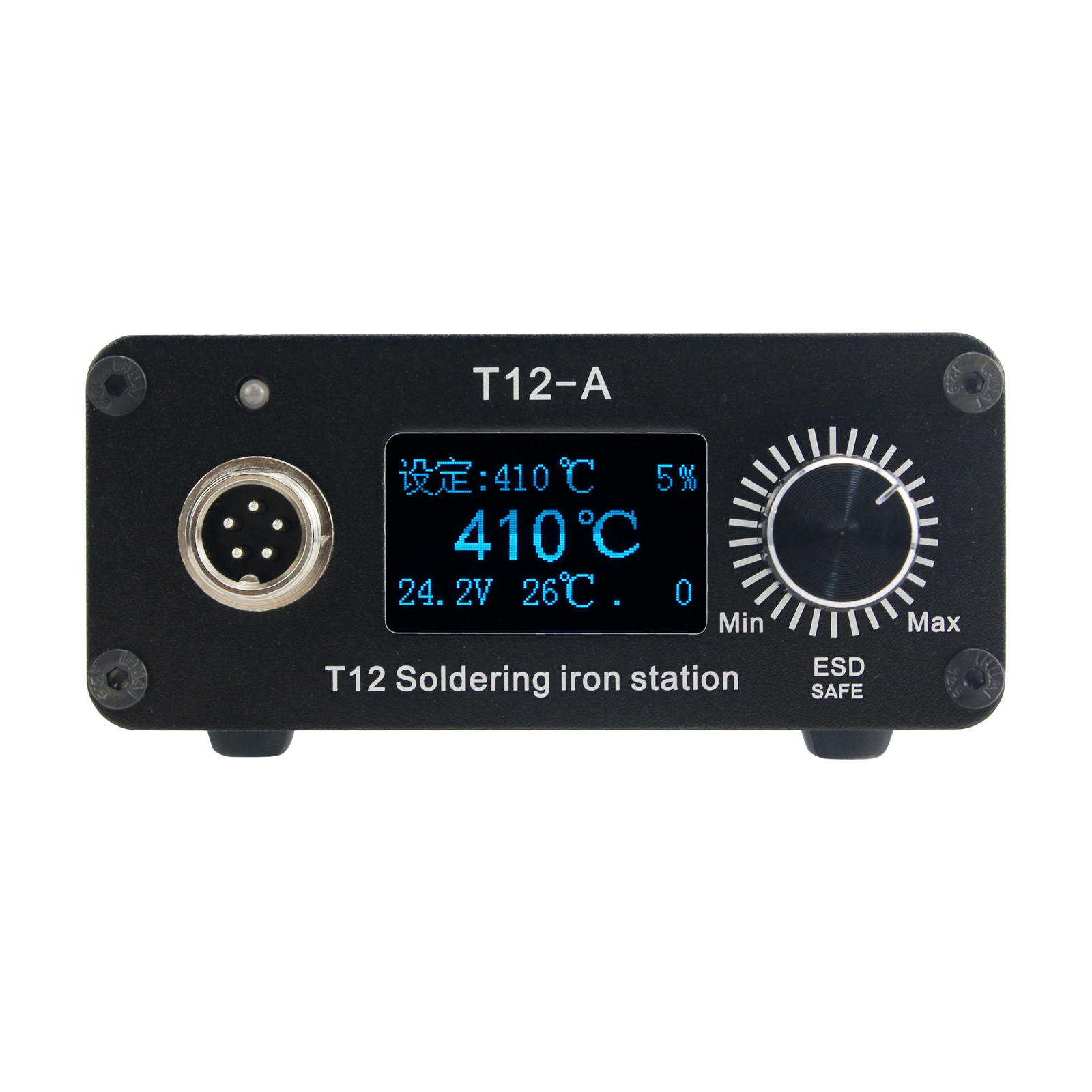 HamGeek T12-A 50-700 ° C 1.3 I - Digital Soldering Station T12 评论和价格