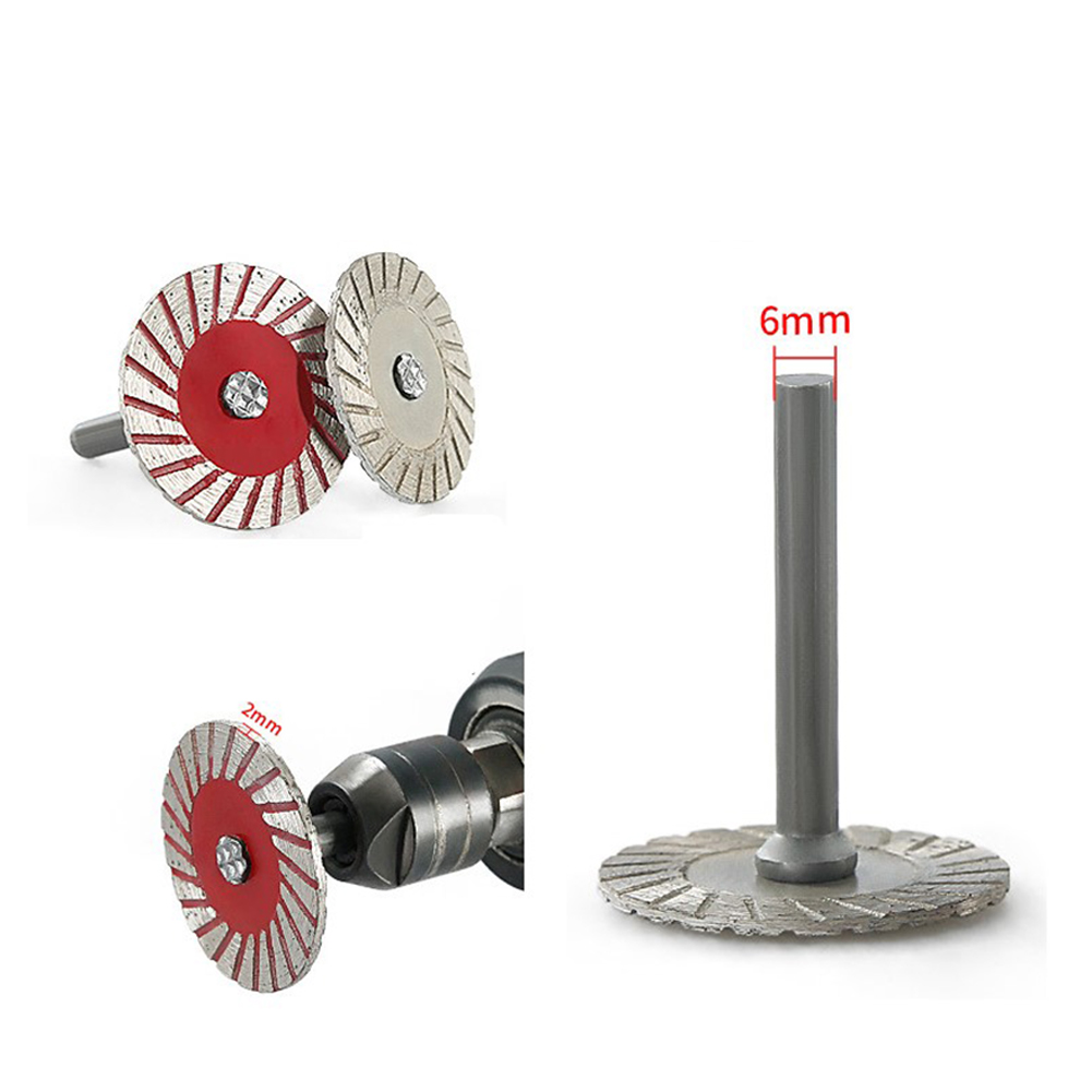 40mm Diamond Cutting Disc 6mm  - Cordless Rotary Tool Kit Accessories 评论和价格