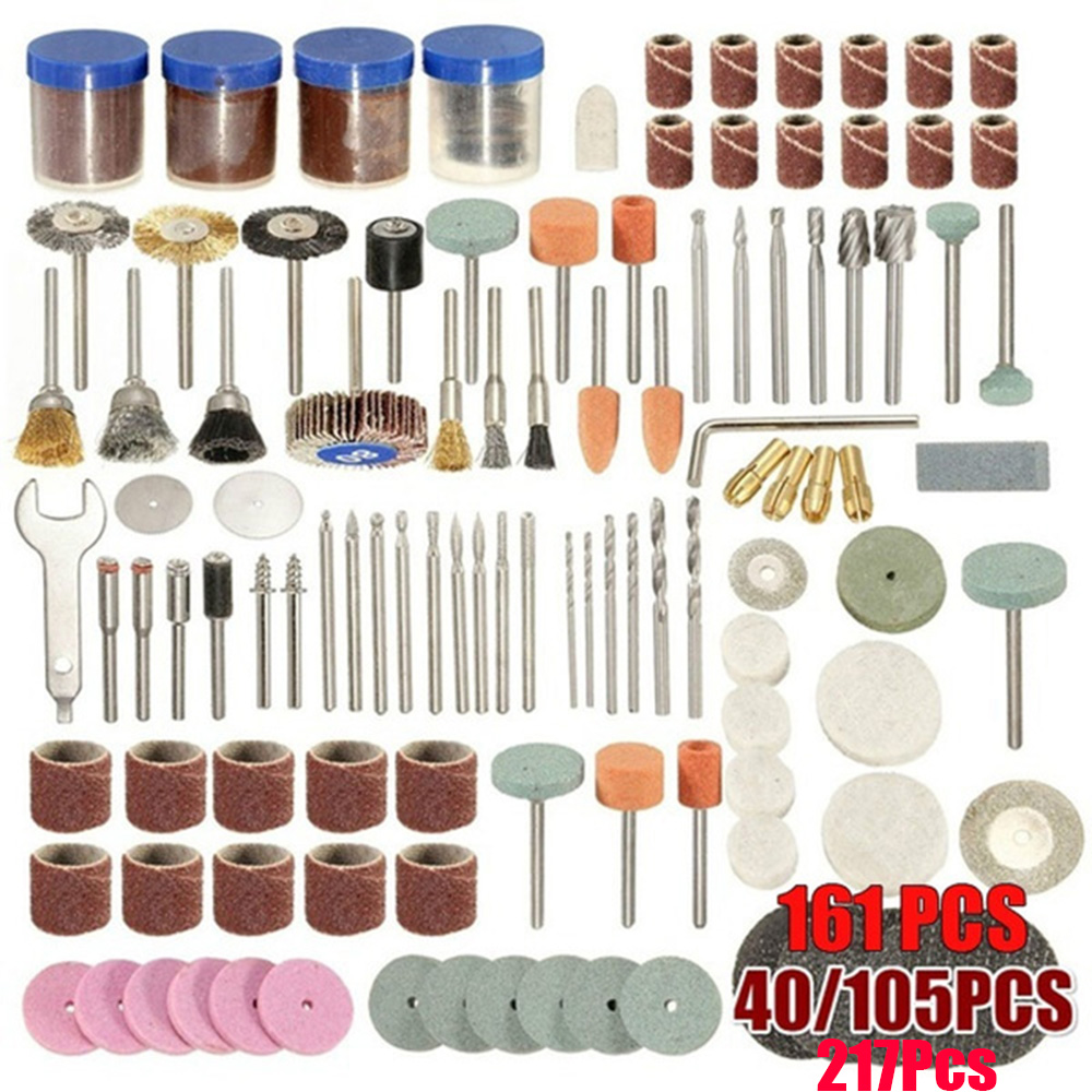 40~217Pcs Power Tools Rotary T - Cordless Rotary Tool Kit Accessories 评论和价格