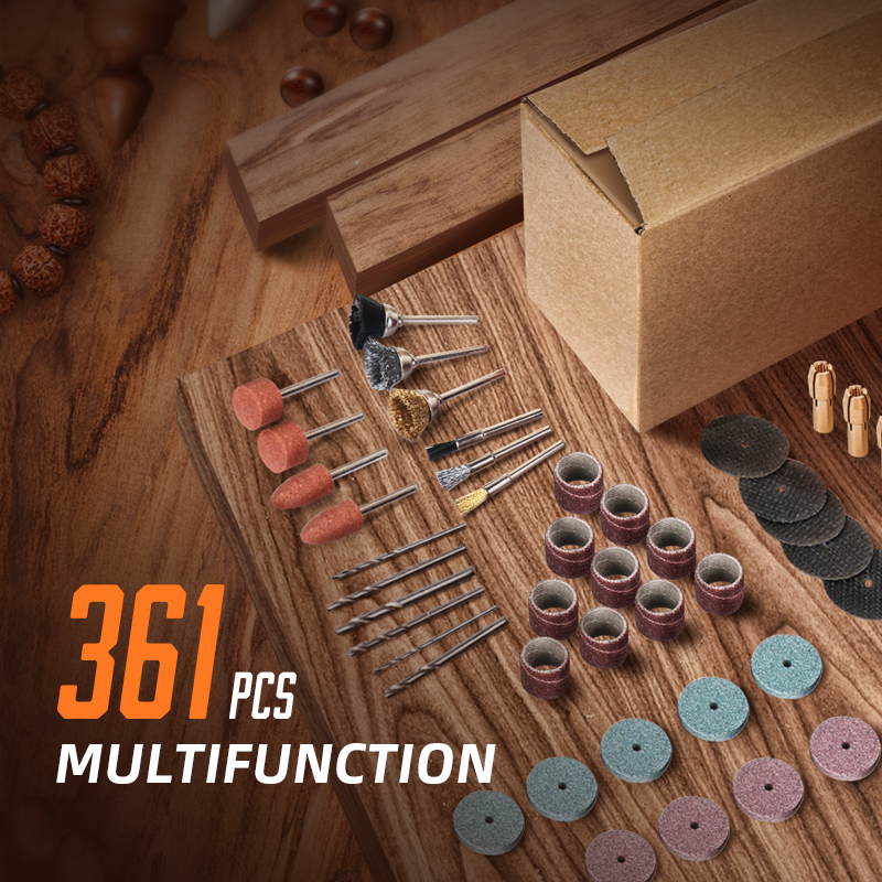 361PCS/lot Power Tools Dremel  - Cordless Rotary Tool Kit Accessories 评论和价格